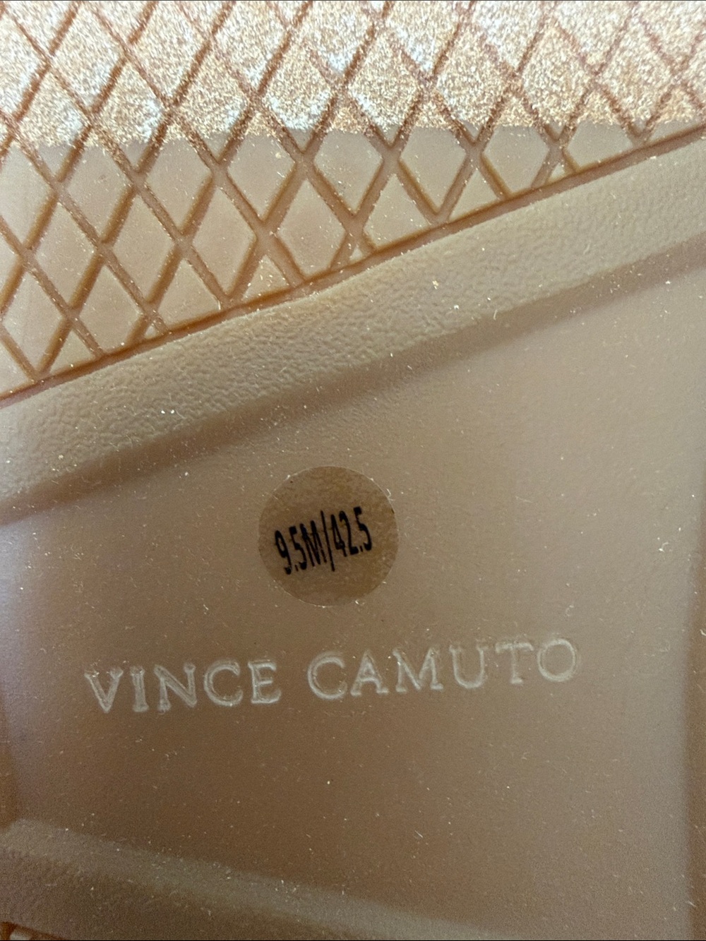 Vince Camuto Classic Men's Brown Leather Sneakers - Picture 7 of 8